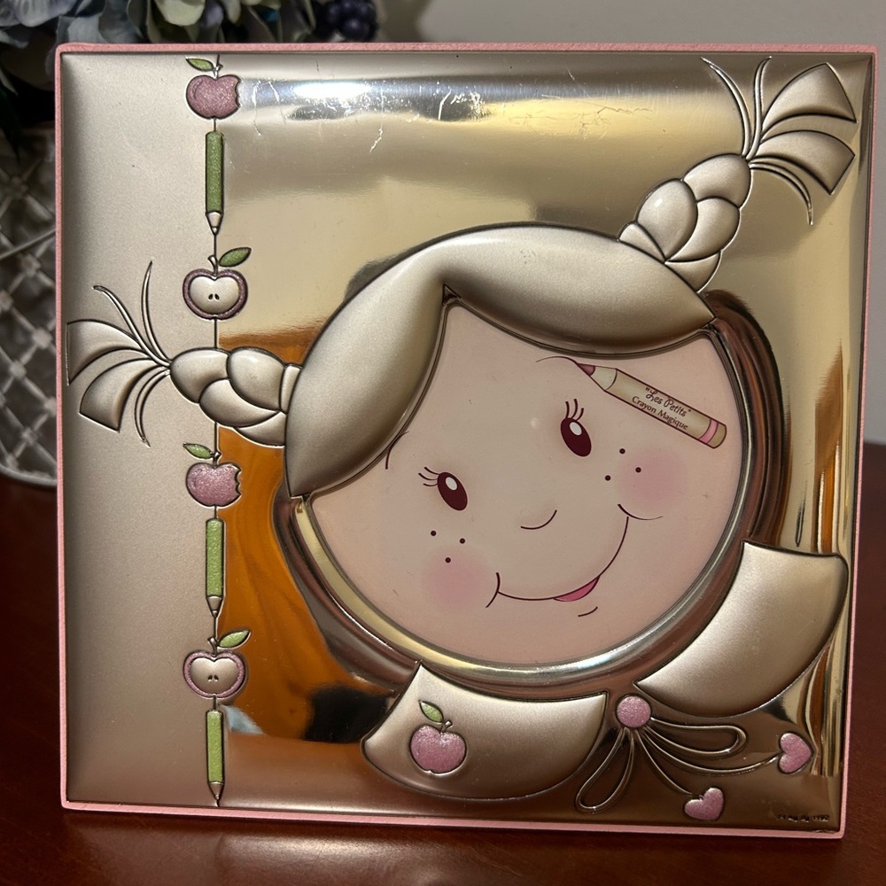 Silver plated picture frame from Italy